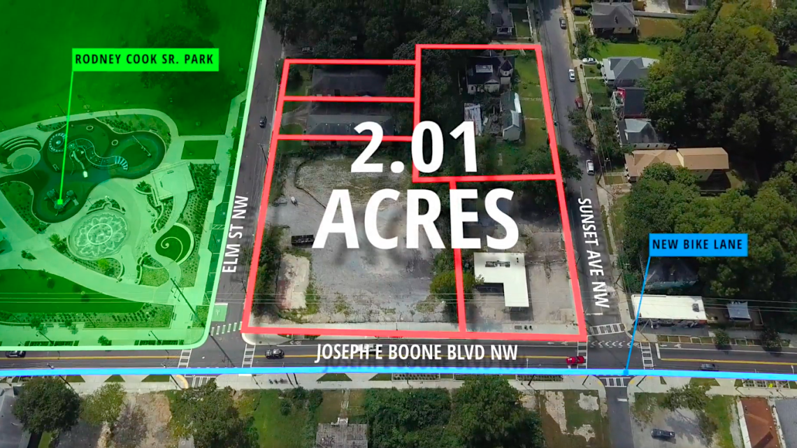 Next to Vine City's new park, 2 acres officially up for grabs Urbanize Atlanta